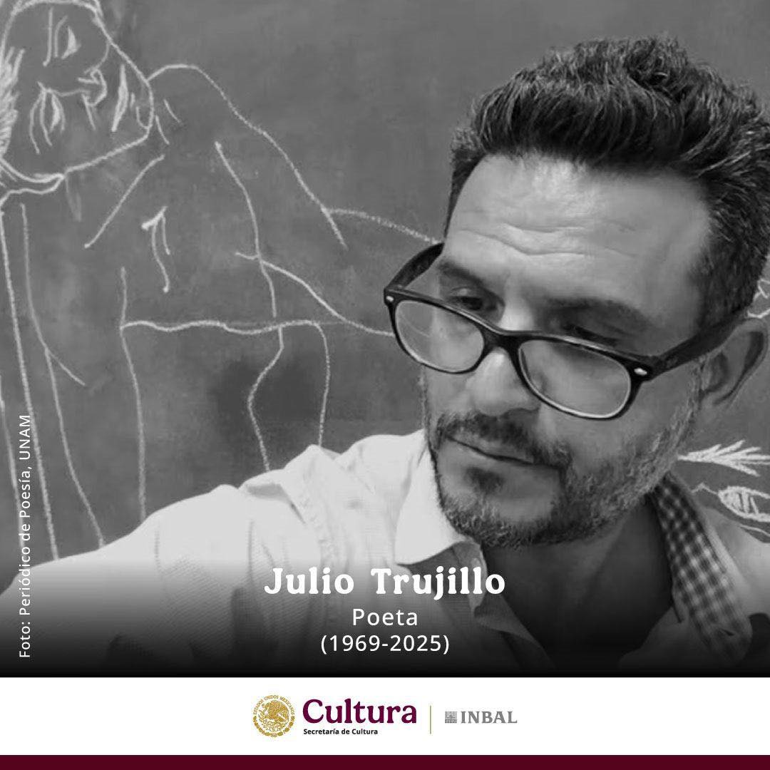 Encuentran sin vida en Reino Unido al poeta mexicano Julio Trujillo.