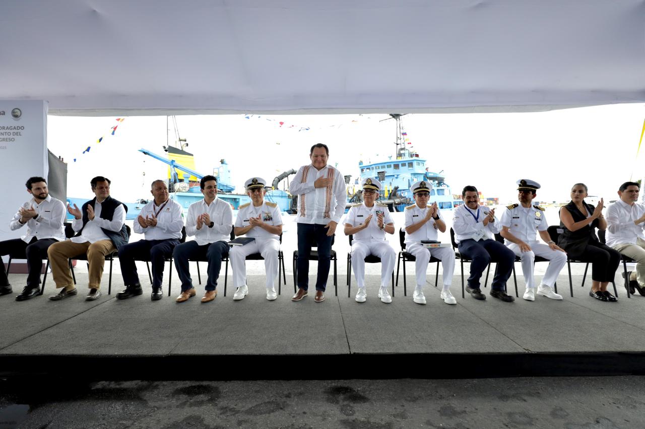 Arranca dragado del Puerto de Altura Progreso.
