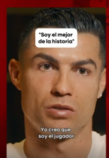 Cristiano Ronaldo: “Soy el mejor futbolista de la historia, punto final”