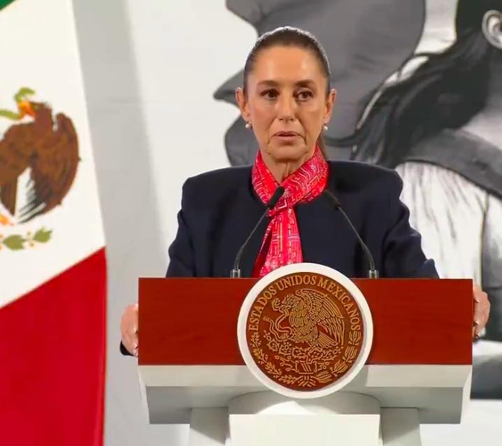 Sheinbaum: “Ojalá en Ecuador pronto griten ‘presidenta’ con ‘A’”