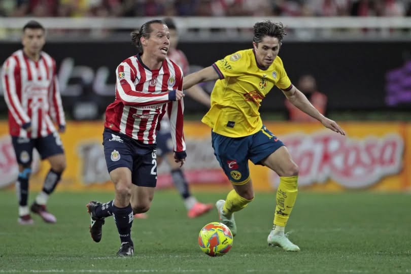 América goleó a  Chivas