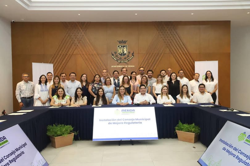 Mérida instala el Consejo de Mejora Regulatoria.