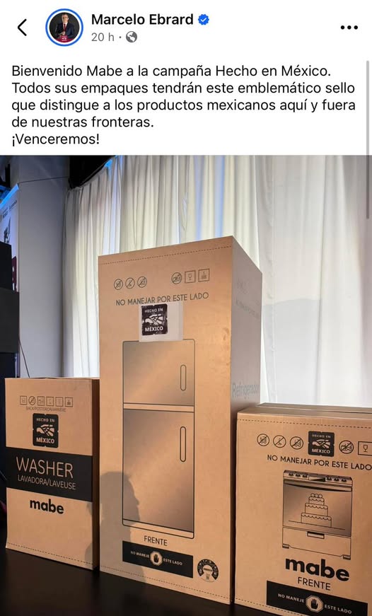 ¡Mabe se une a ‘Hecho en México’!