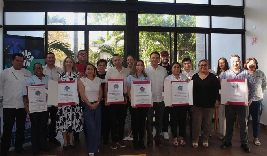 Yucatán Fortalece su Turismo con Más Empresas Certificadas.