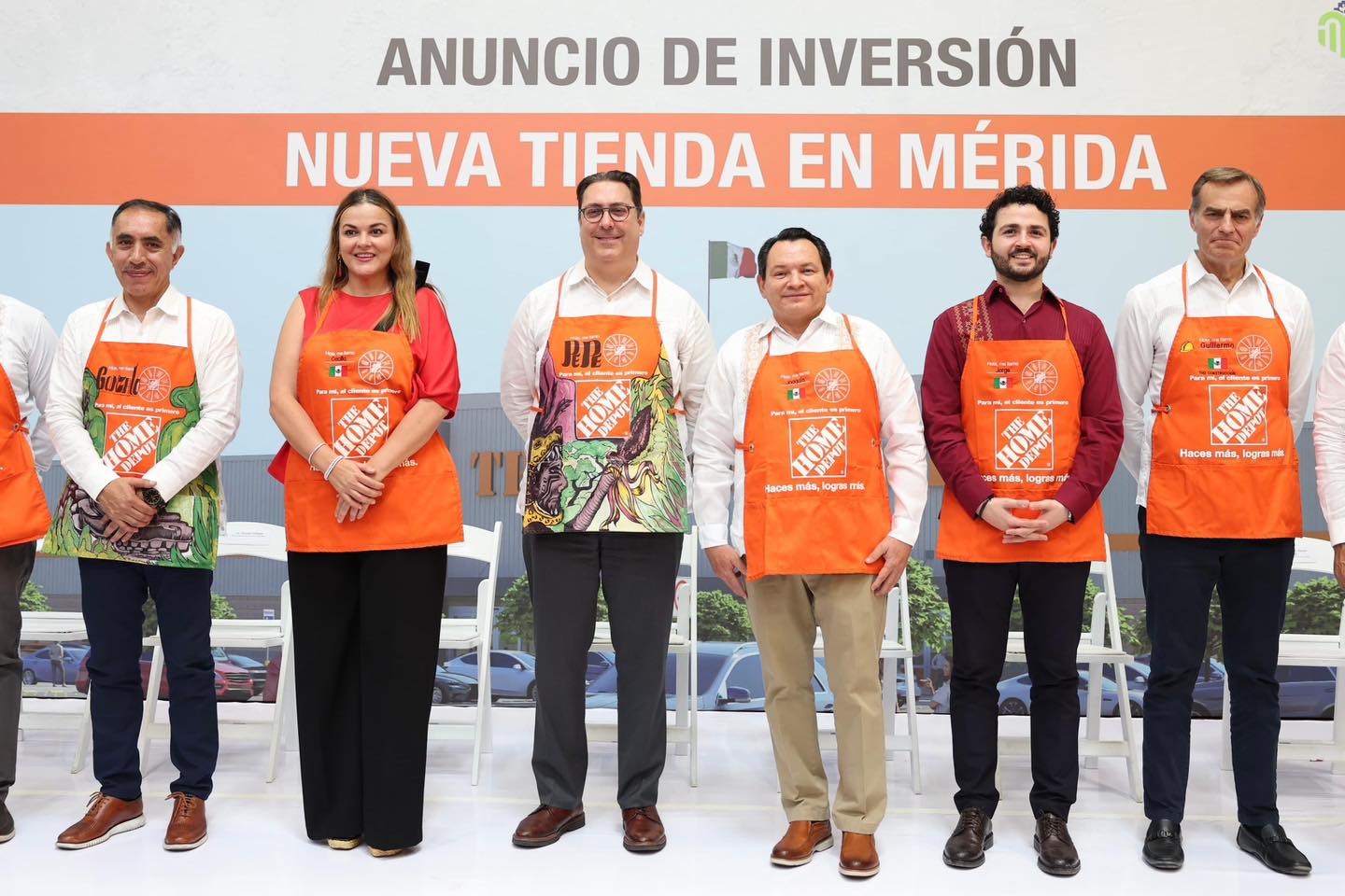 Yucatán recibe inversión de 525 mdp por parte de The Home Depot.