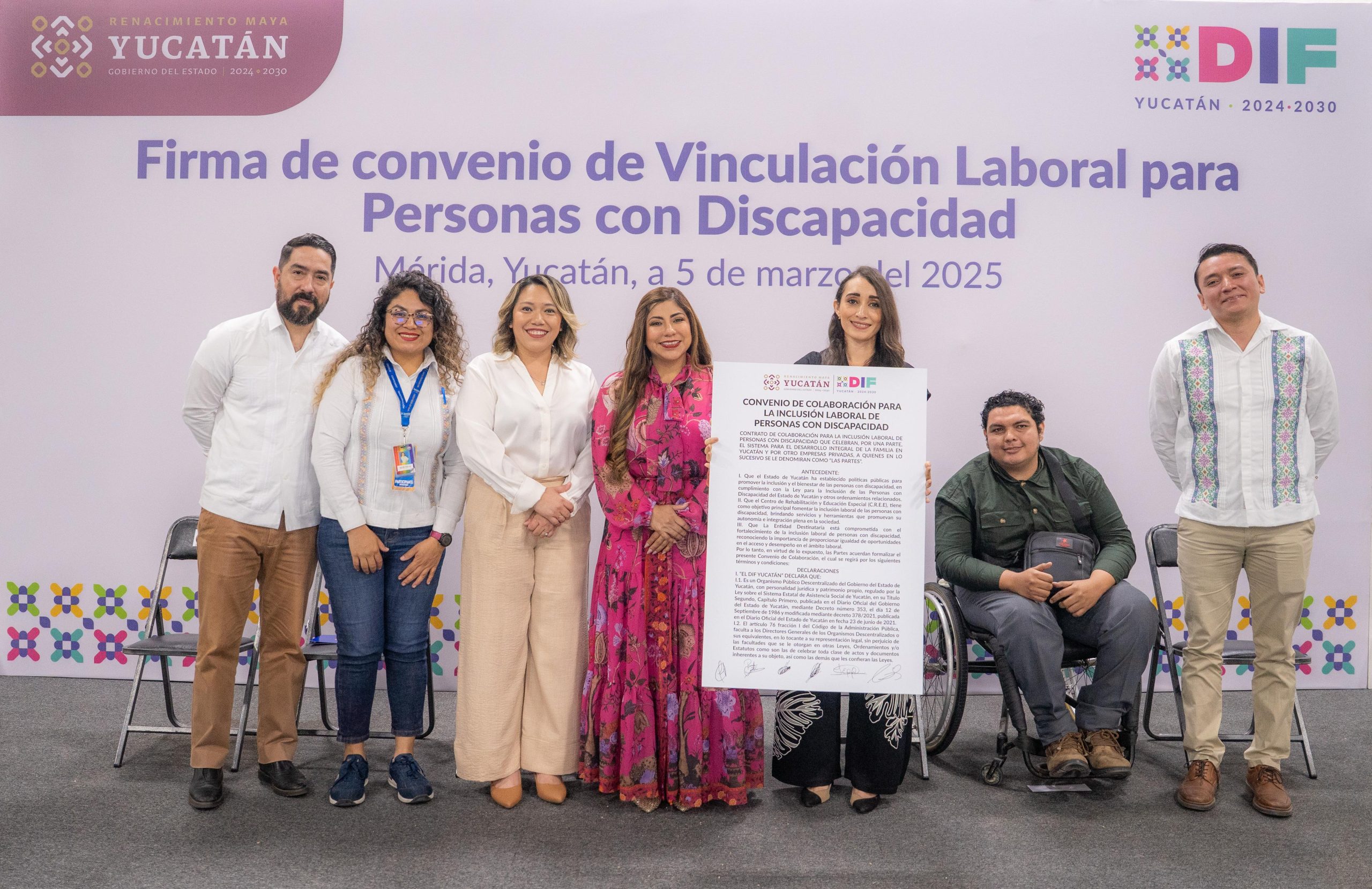 Yucatán avanza en la inclusión laboral de personas con discapacidad