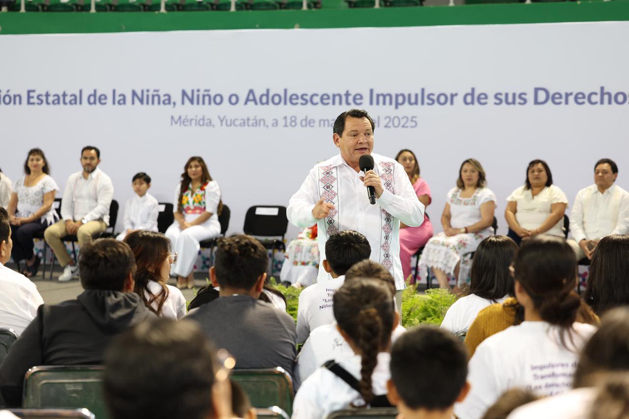 Gobierno de Yucatán Impulsa Participación Infantil.