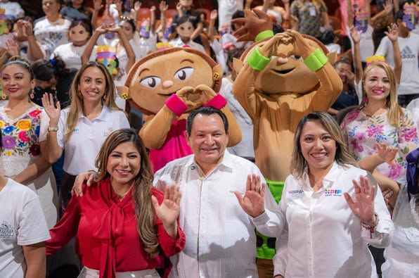 DIF Yucatán lanza a Yaku y Kanán para promover valores en la infancia yucateca.