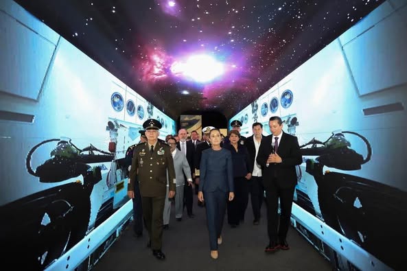 Se inauguró la Feria Aeroespacial México 2025.