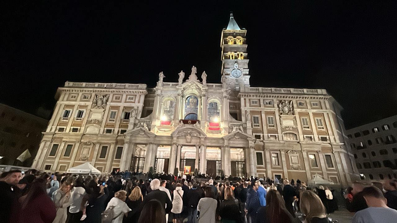 El Papa Francisco fue sepultado en la Basílica de Santa María la Mayor.