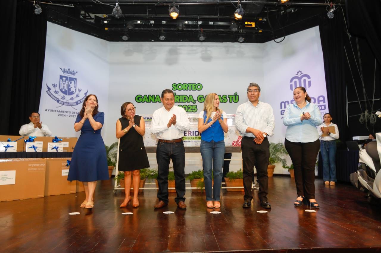 ¡Mérida premia a ciudadanos cumplidos con el predial!