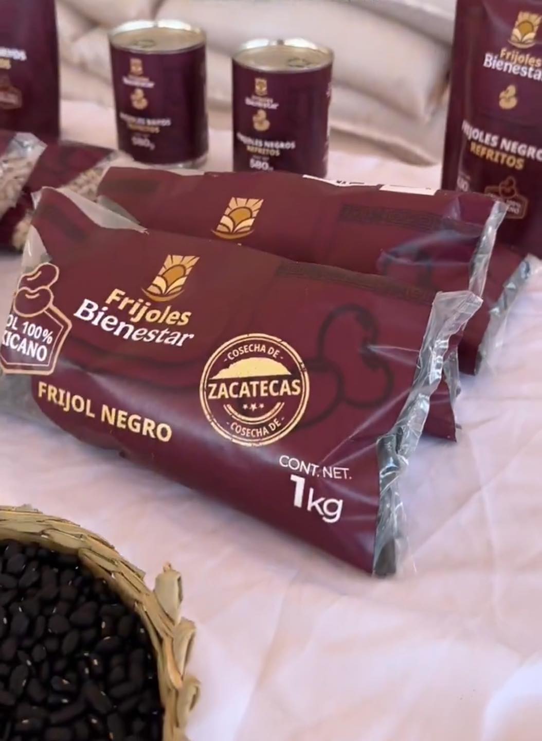 Sheinbaum anuncia el lanzamiento del frijol del Bienestar