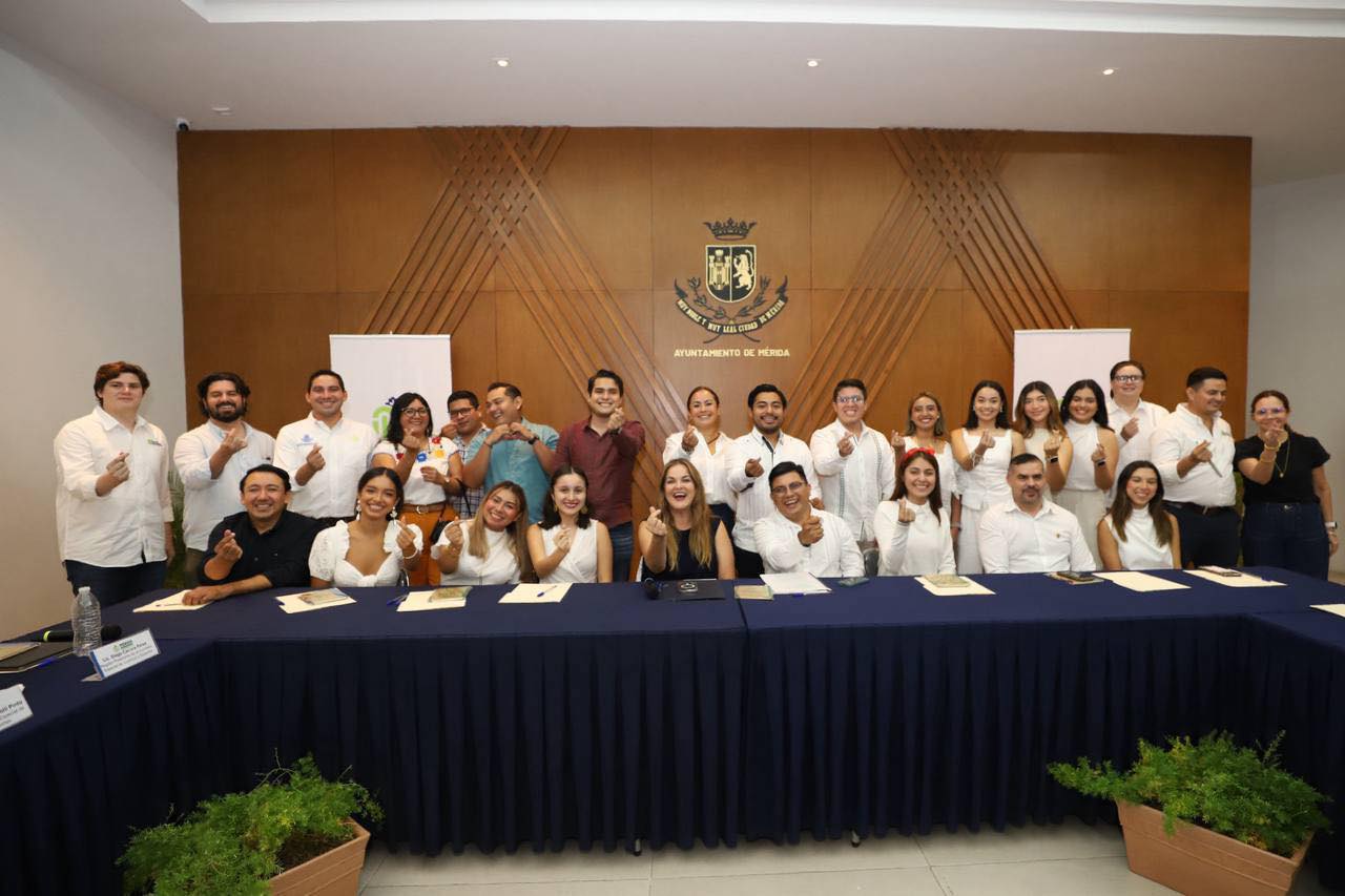 Mérida impulsa la participación juvenil con nuevo Consejo Municipal de las Juventudes.