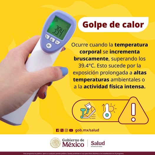 Golpe De Calor ¿Conoces los síntomas?