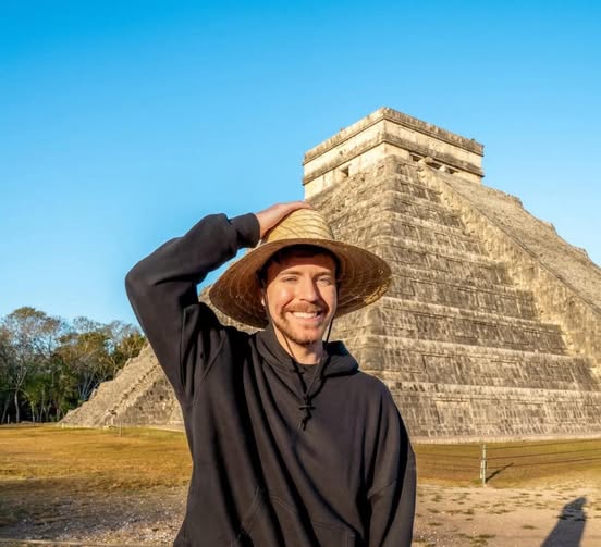 INAH desmiente escenas del video de MrBeast en zonas arqueológicas