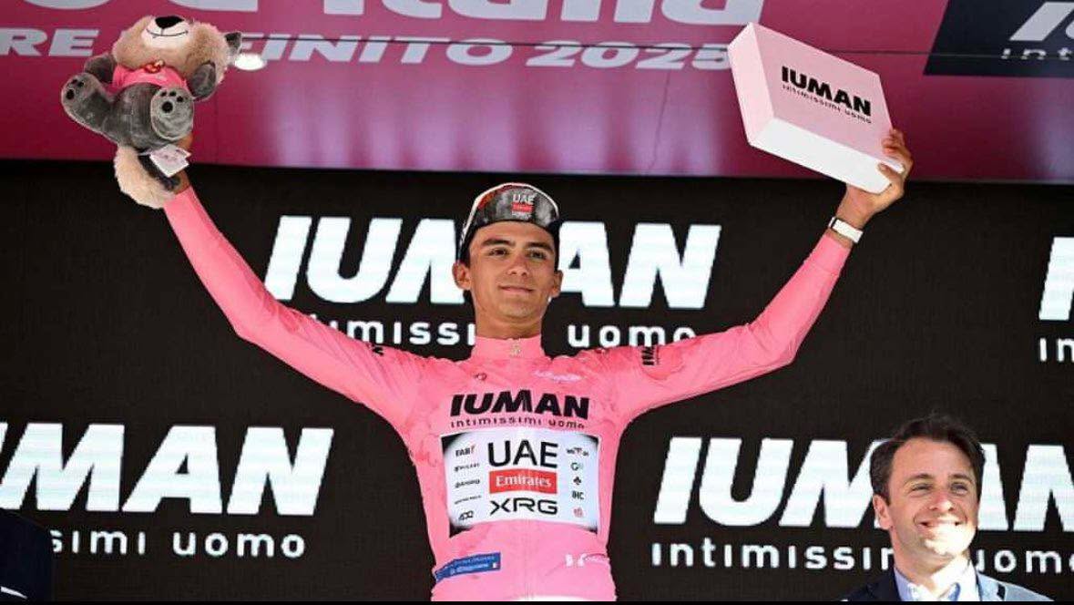 Isaac del Toro: Primer mexicano en vestir la Maglia Rosa