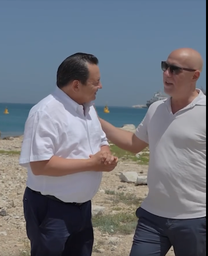 Fincantieri Italia visita el Puerto de Altura de Progreso.