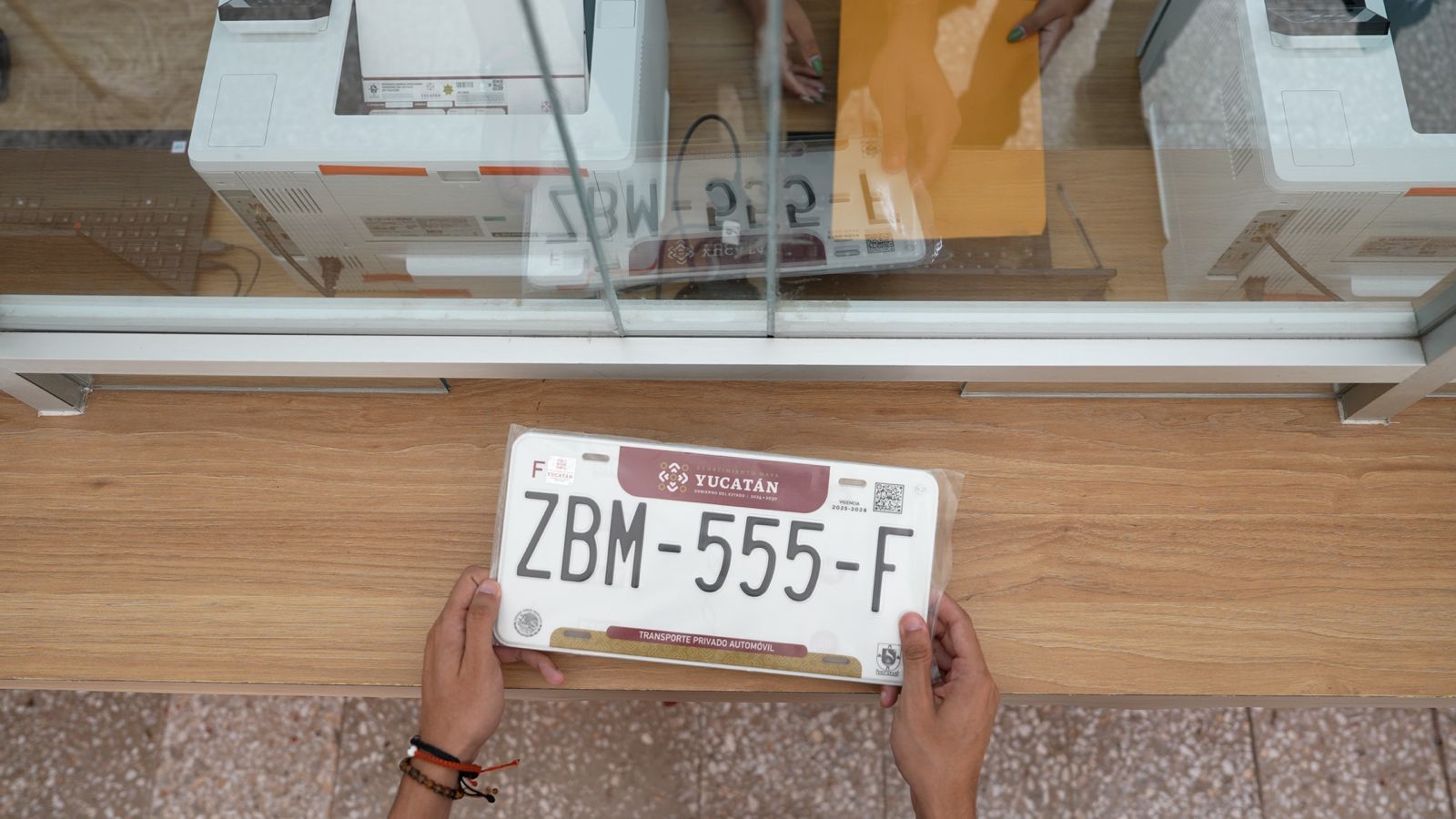 Avanza con éxito el reemplacamiento en Yucatán