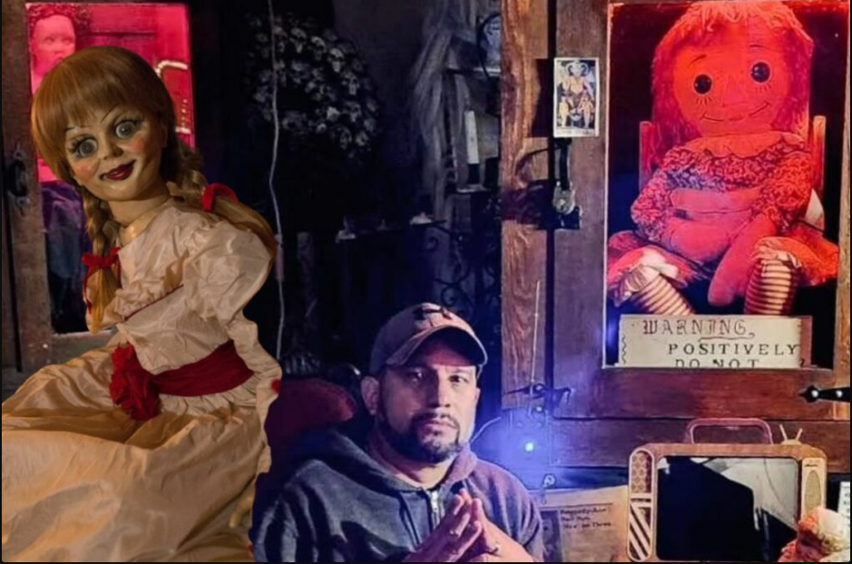Dan Rivera custodio oficial de la famosa muñeca Annabelle