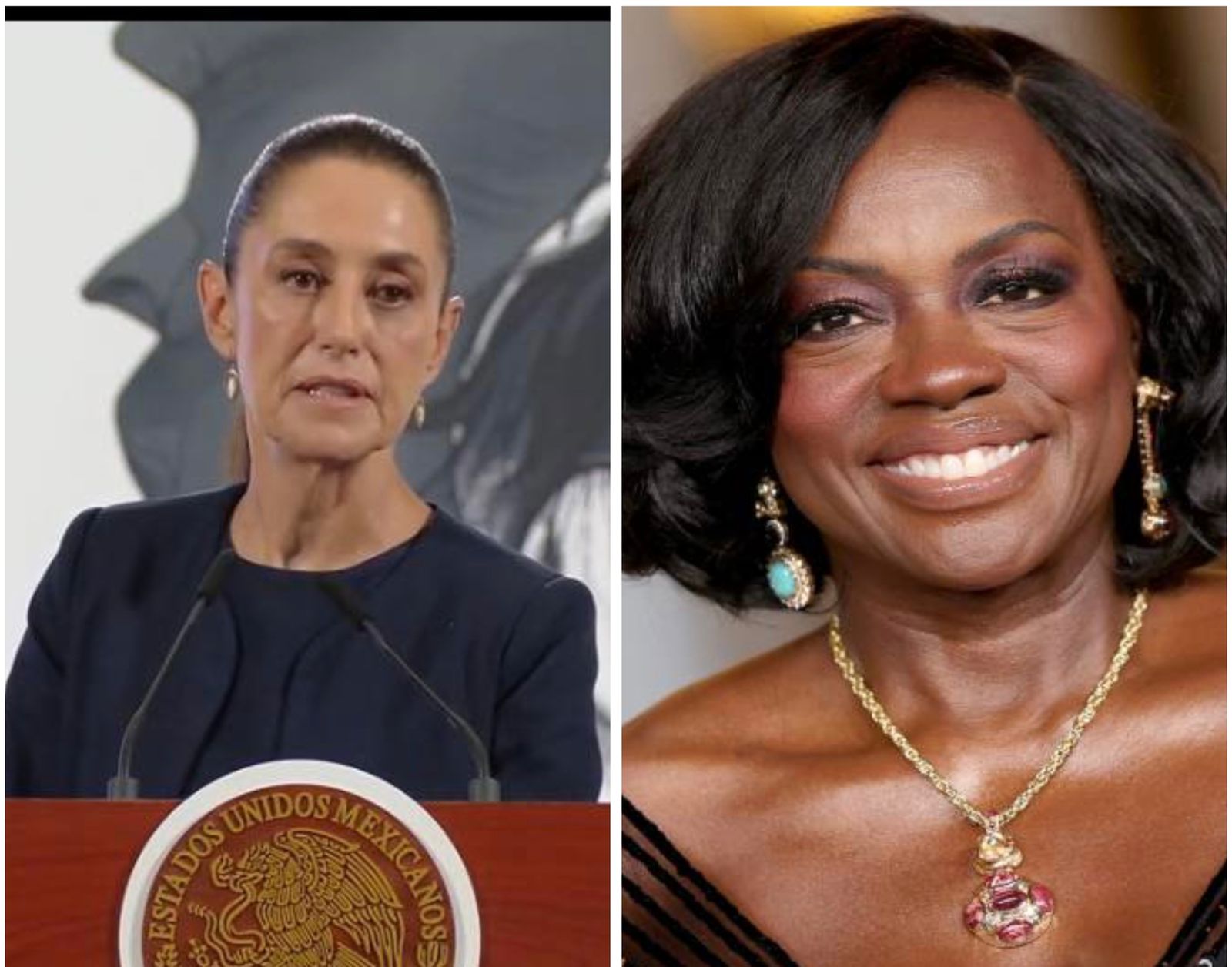 Viola Davis elogia a Sheinbaum