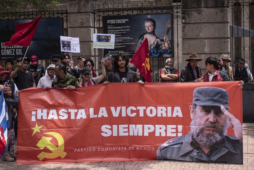 «Sheinbaum denuncia retiro ilegal de estatuas de Che Guevara y Fidel Castro en CDMX y exige reubicación oficial»