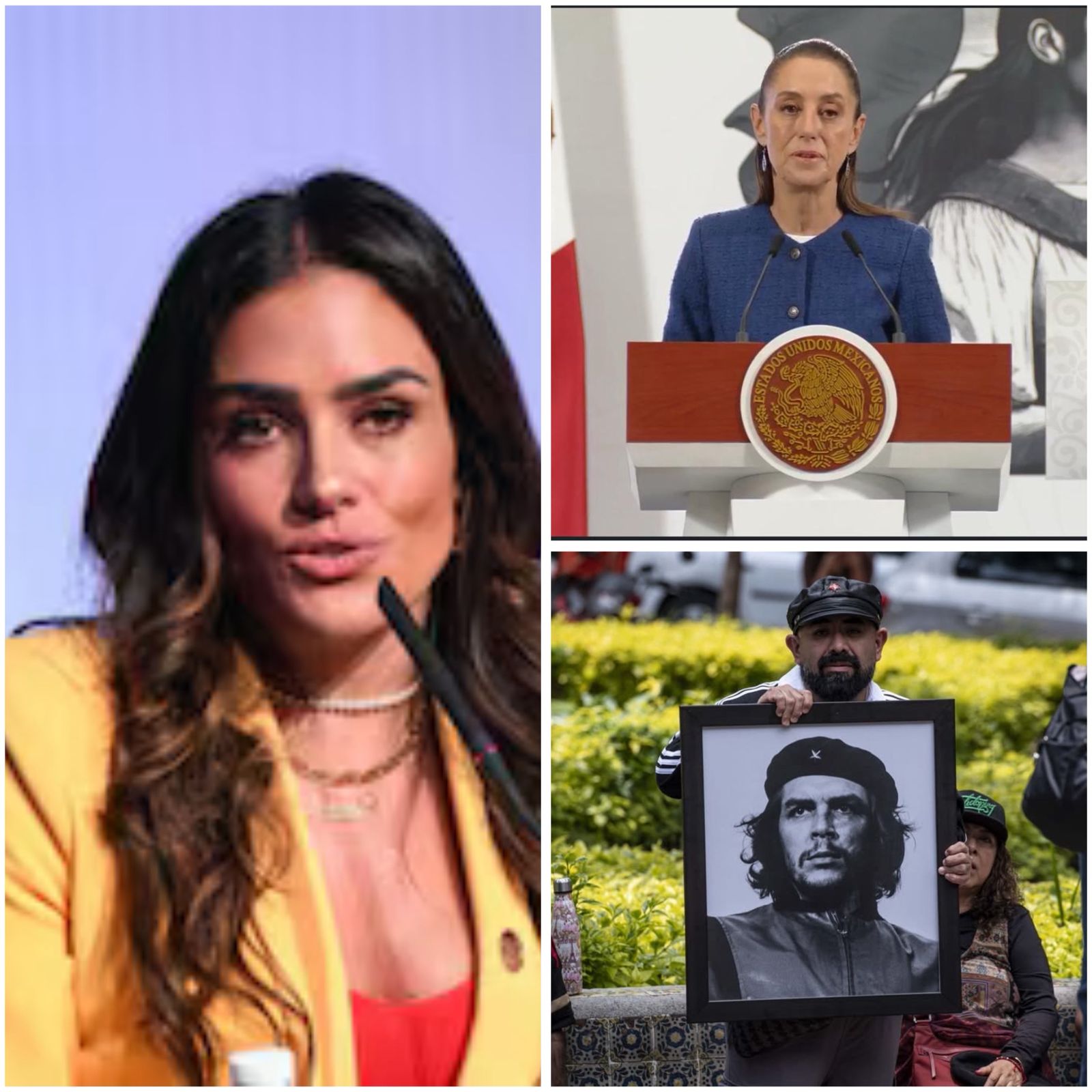 Polémica por retiro de estatuas de Fidel Castro y “Che” Guevara en Cuauhtémoc genera choque entre alcaldía y gobierno federal