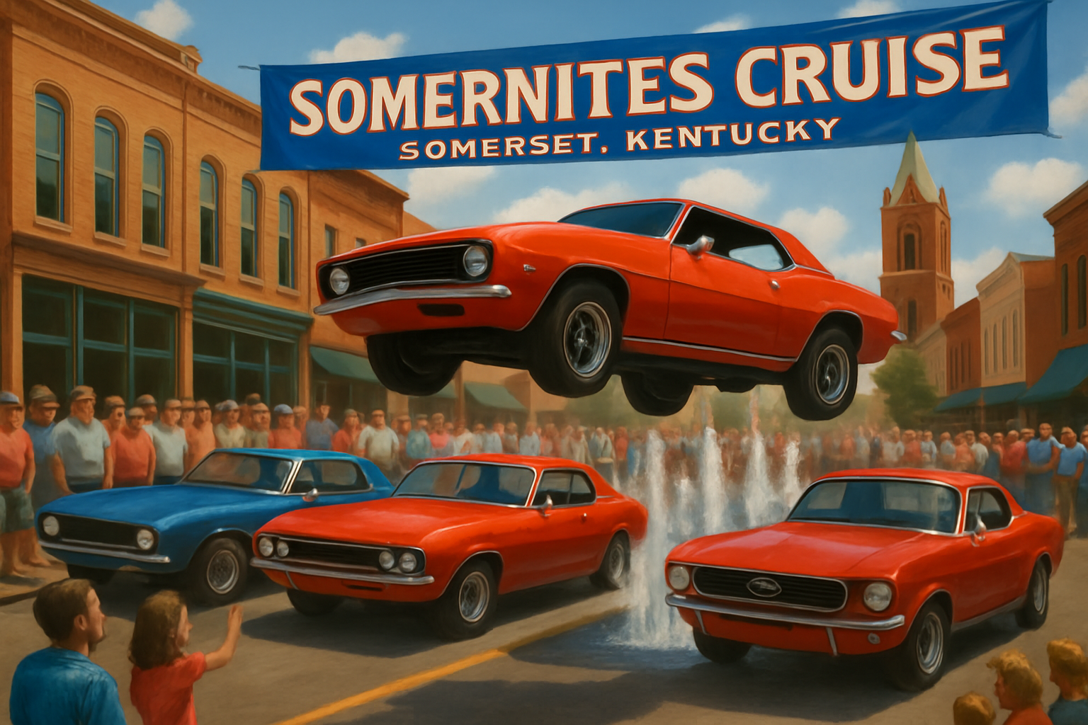 Evento Automovilístico: Somernites Cruise en Kentucky