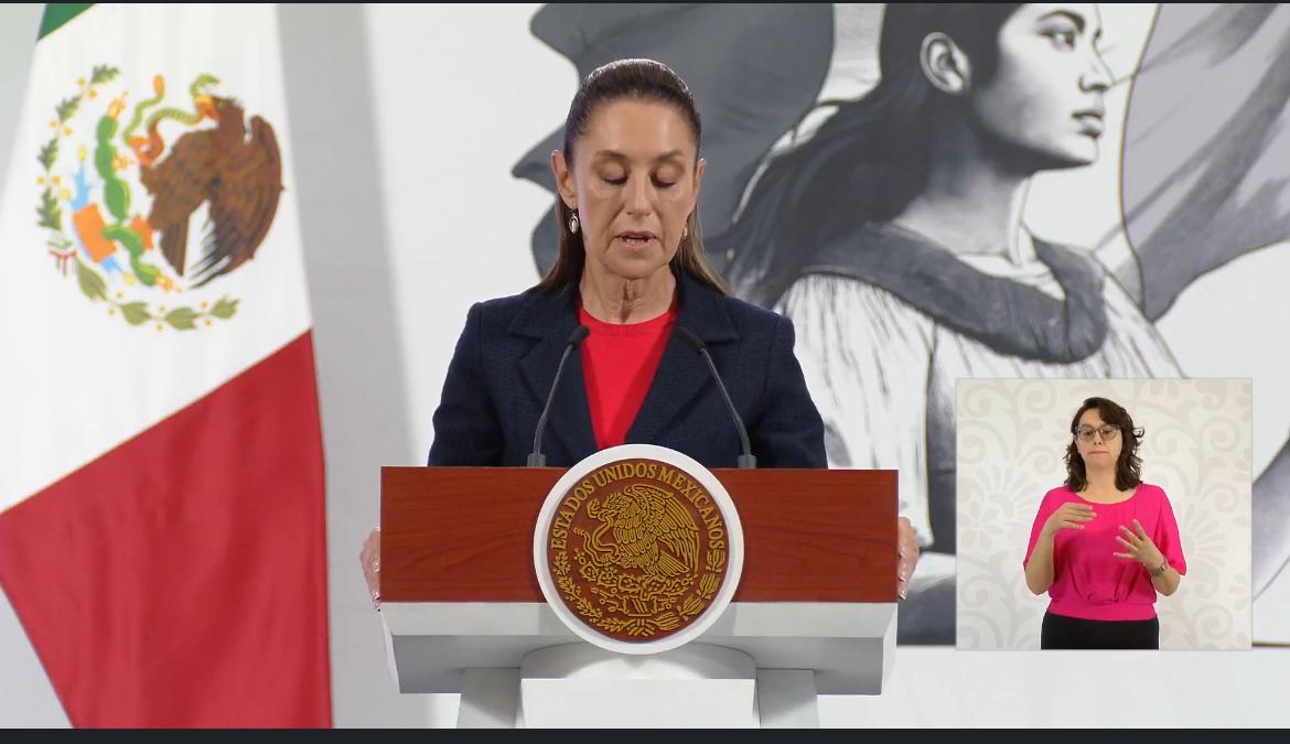 Mañanera de Sheinbaum; hoy 8 de julio 2025