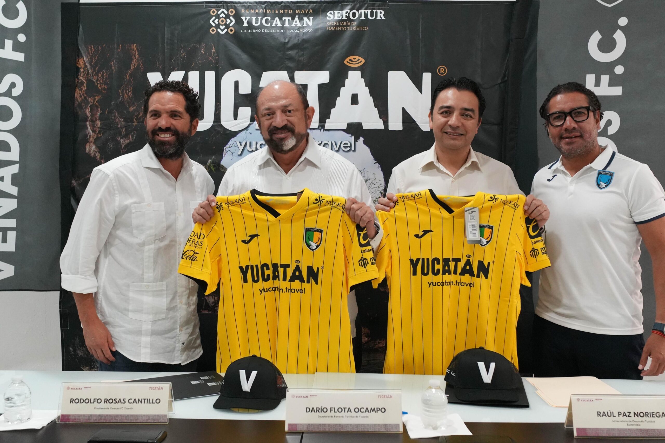 Venados FC, nuevos embajadores del turismo en Yucatán