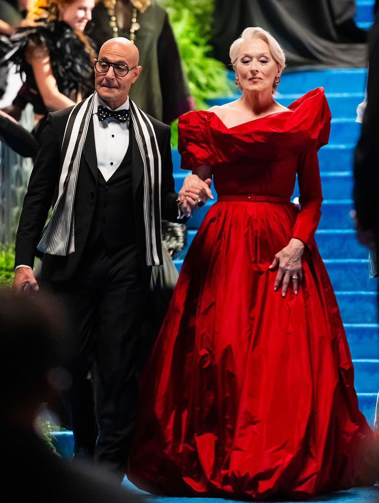 Meryl Streep y Stanley Tucci: The Devil Wears Prada 2