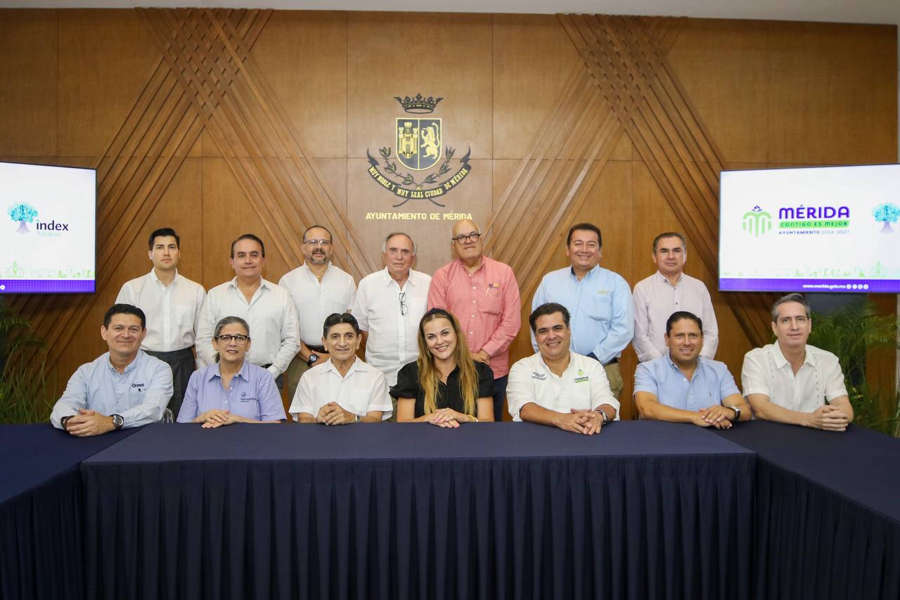 Cecilia Patrón se reúne con directiva de INDEX Yucatán para impulsar el desarrollo económico