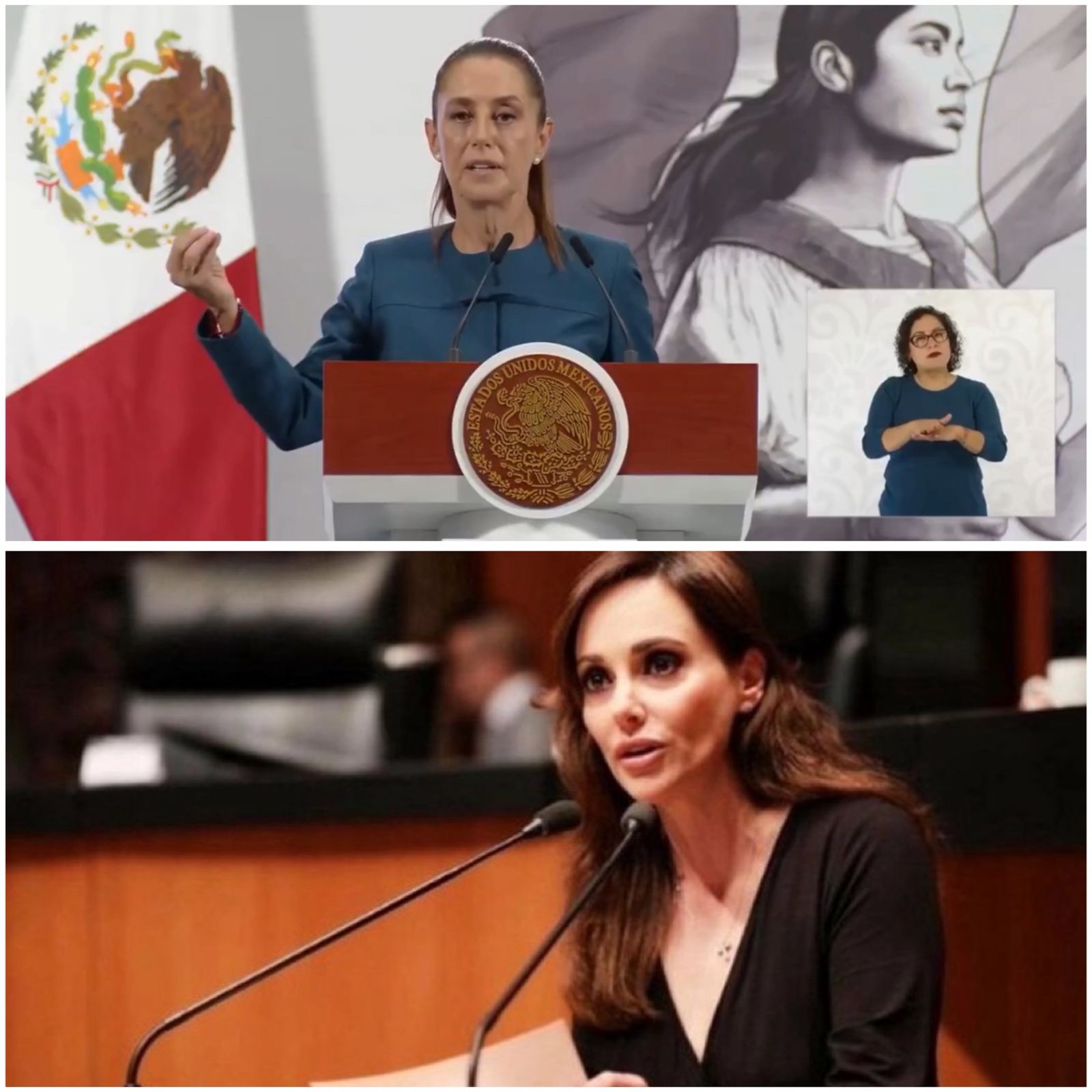 Sheinbaum desmiente amenazas y acusa a Lilly Téllez de pedir intervención extranjera