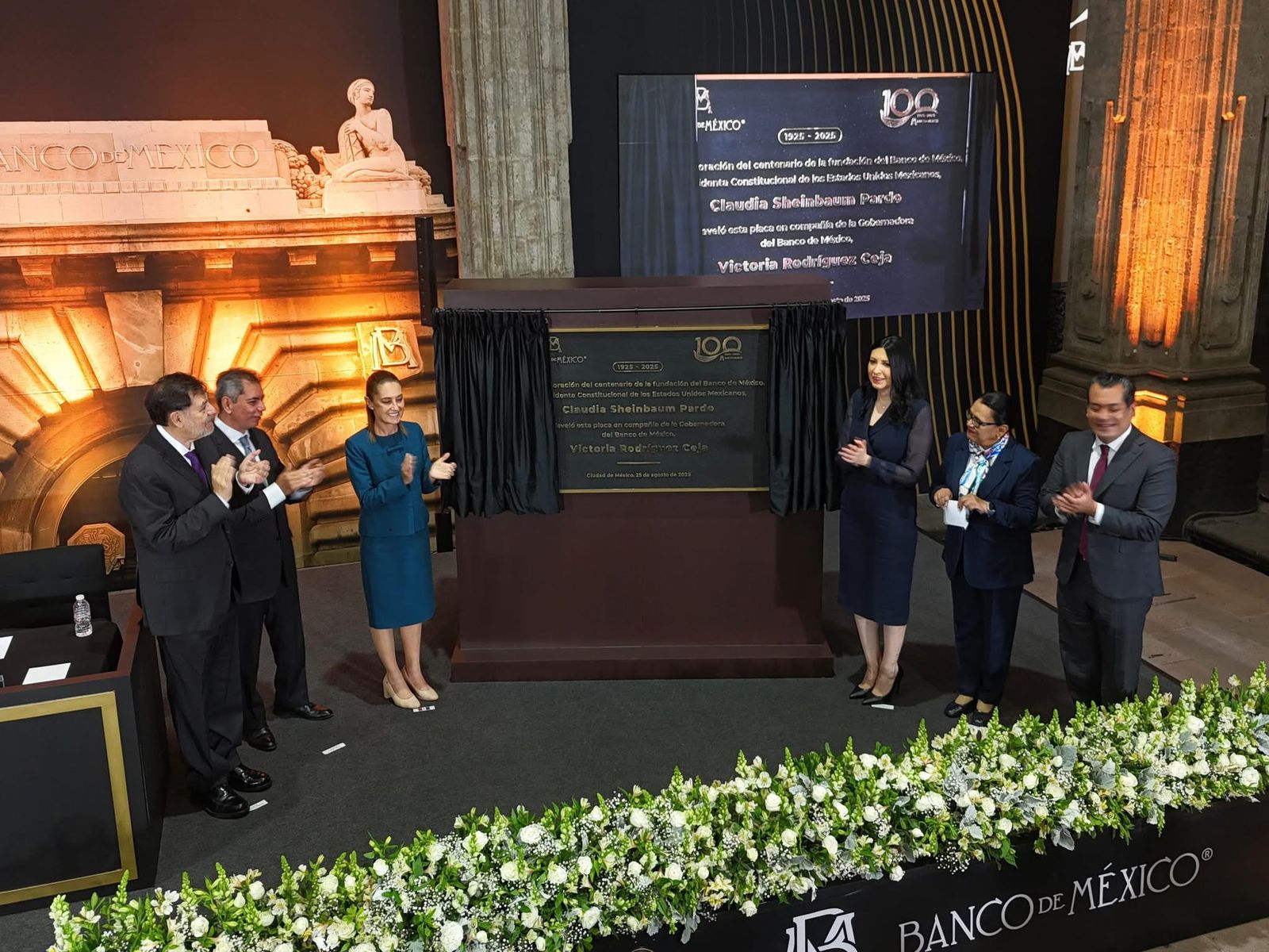 Banco de México celebra 100 años