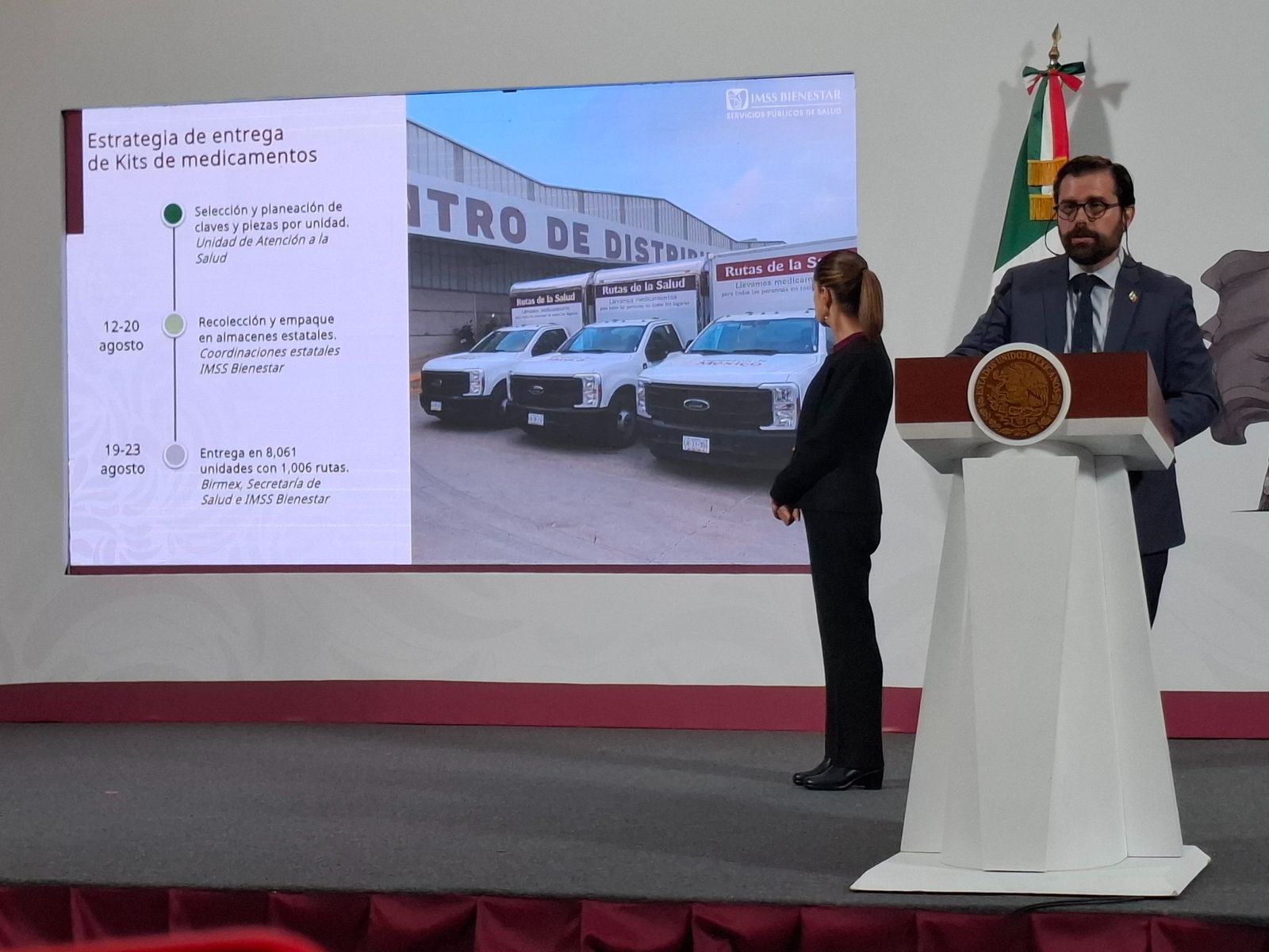 Inicia operación de las “Rutas de la Salud” para fortalecer la distribución de medicamentos gratuitos en IMSS-Bienestar
