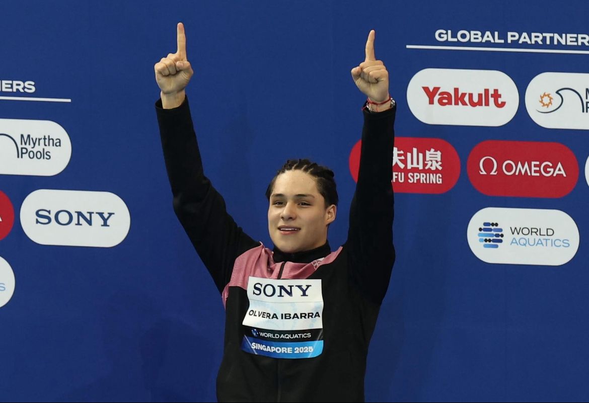 Osmar Olvera; campeón del mundo