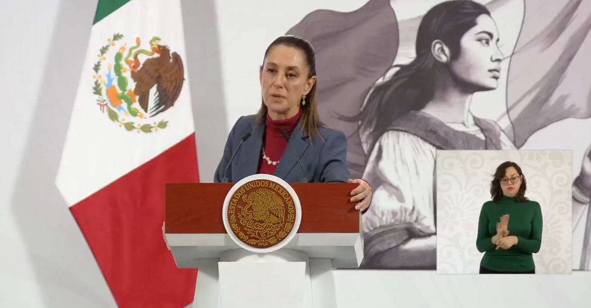 Mañanera de Claudia Sheinbaum.