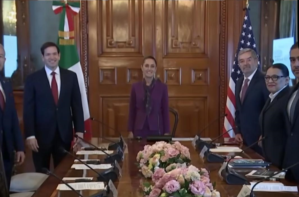 Sheinbaum y Marco Rubio fortalecen cooperación en seguridad y soberanía en reunión histórica en Palacio Nacional