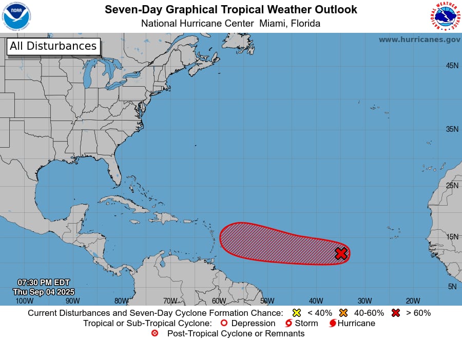 Seguimiento de la Onda Tropical en el Atlántico Este — Zona de Investigación 91L