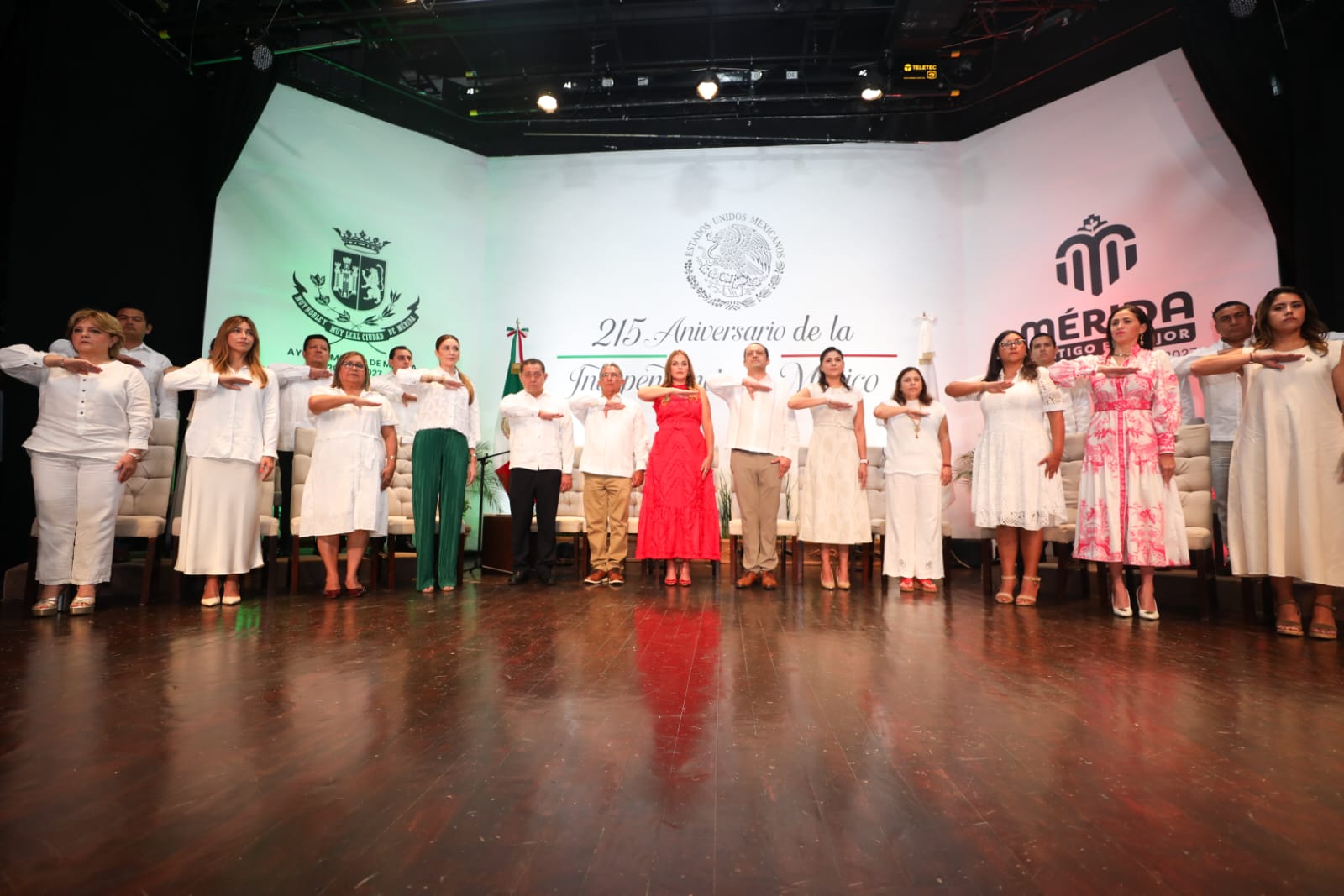 Cecilia Patrón destaca el compromiso ciudadano y el trabajo en equipo como clave para el progreso y bienestar de Mérida