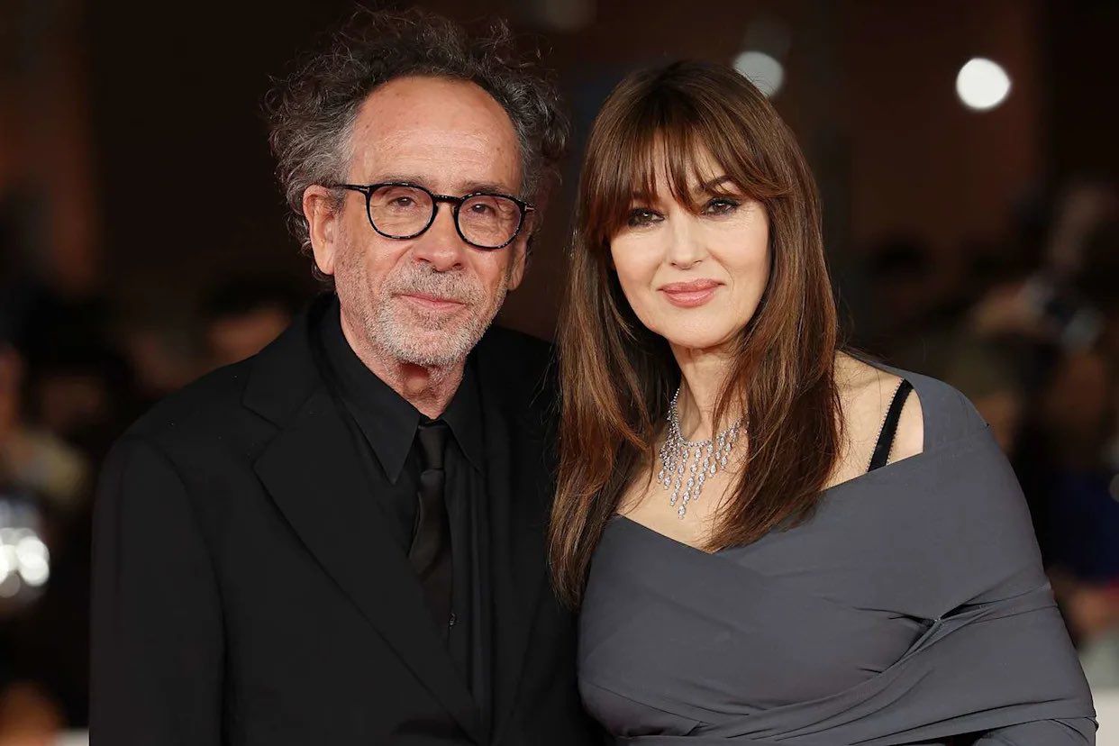Tim Burton y Monica Bellucci anuncian su separación tras casi tres años de relación