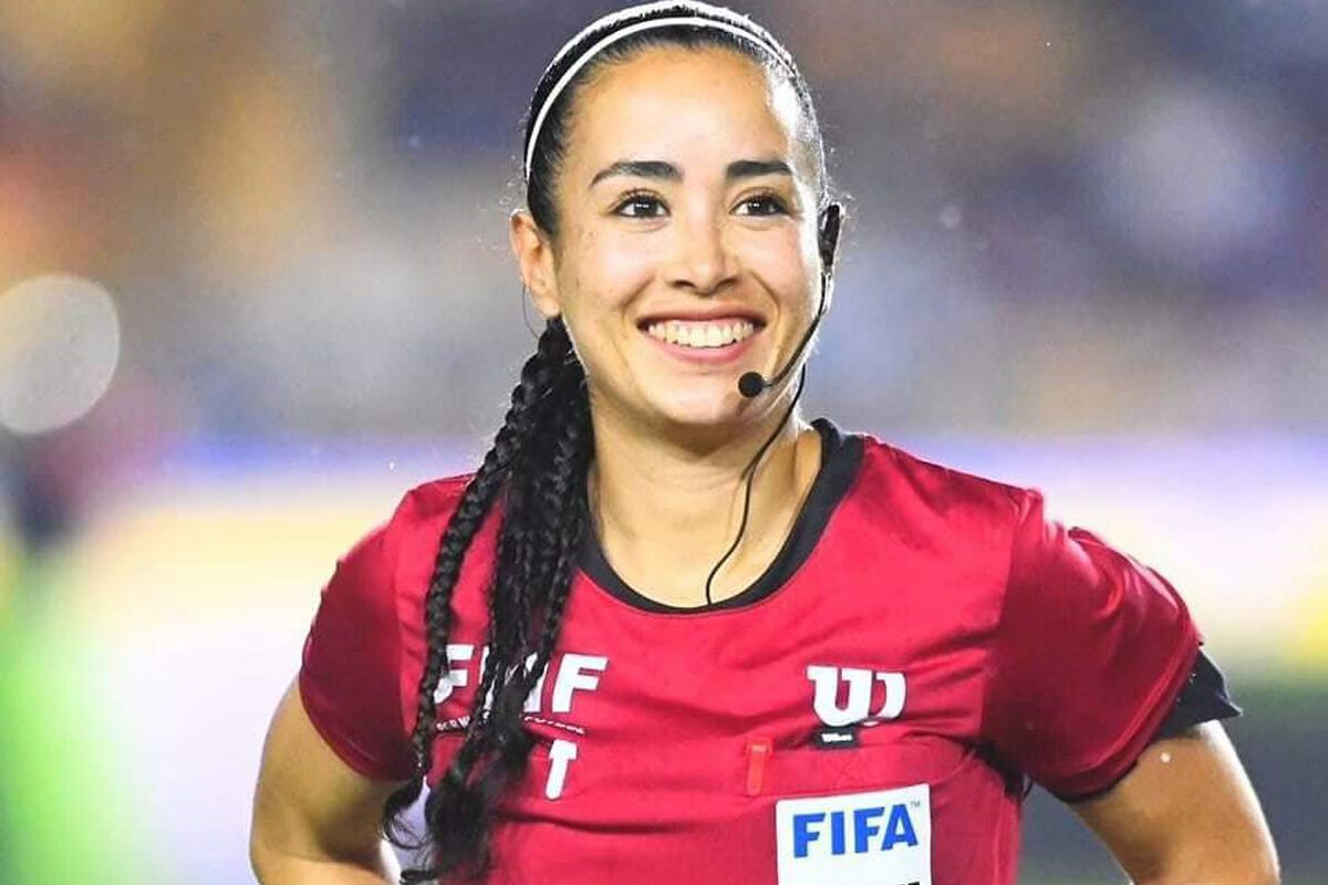 Katia Itzel García, única mujer árbitra central en la Copa del Mundo Sub-20 2025