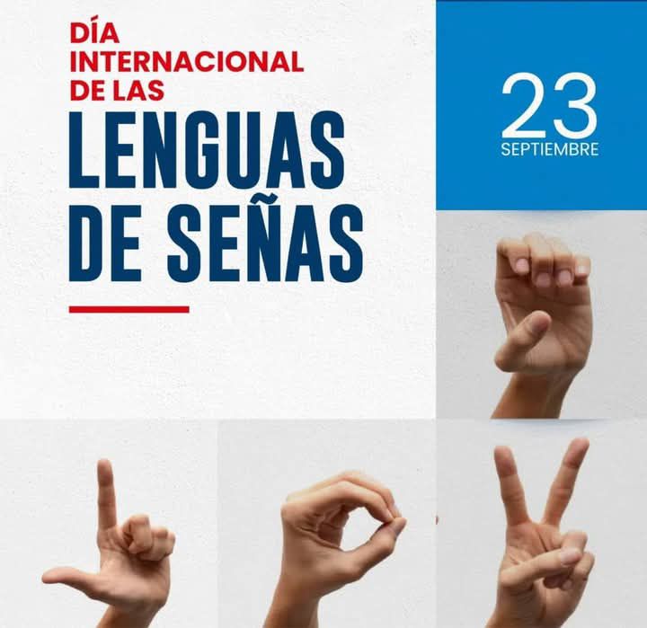 Día Internacional de las Lenguas de Señas: Sin lenguas de signos no hay derechos humanos