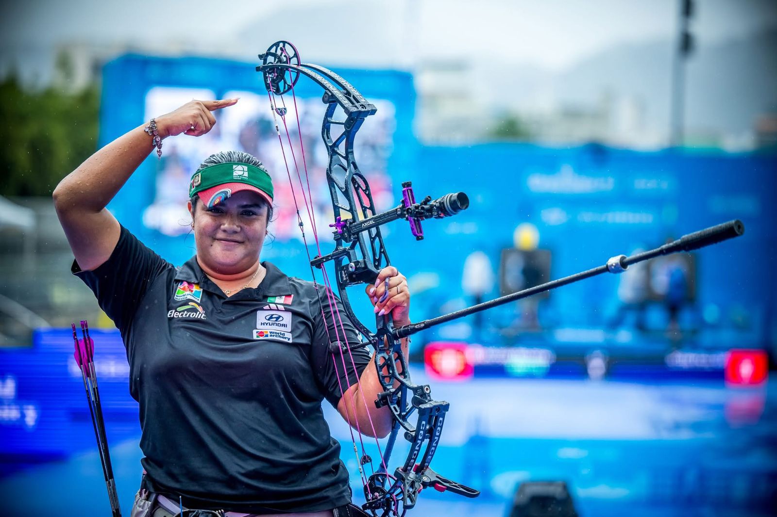 Andrea Becerra conquista el segundo oro para México en el Mundial de Tiro con Arco 2025