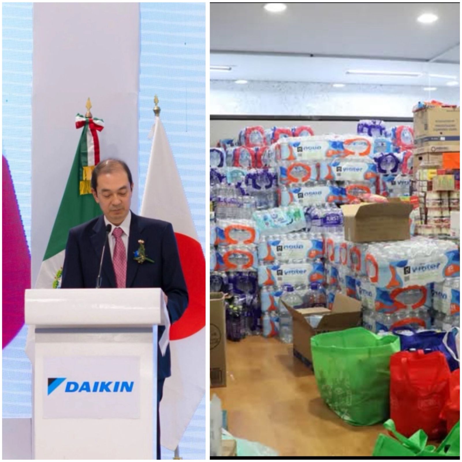 Japón envía ayuda humanitaria a México