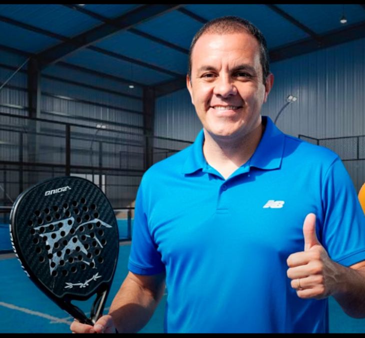 Cuauhtémoc Blanco, Diputado de Morena, Captado Jugando Pádel Durante Sesión Virtual