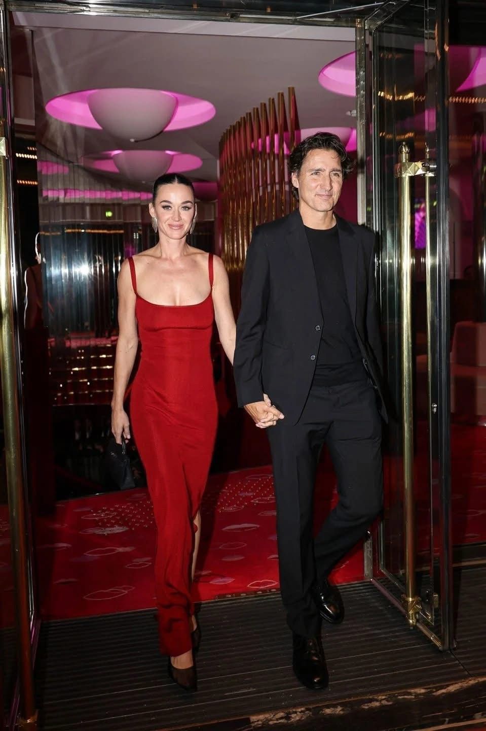 Katy Perry y Justin Trudeau, son pareja