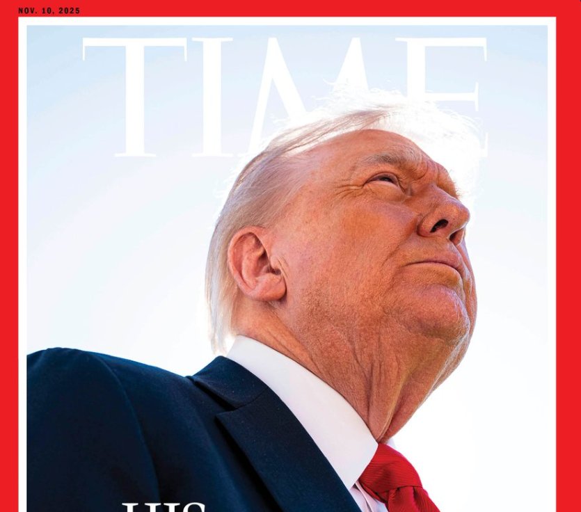 TIME dedica su portada a Donald Trump y no le gusta su foto