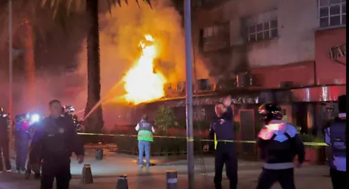 Incendio en restaurante La Soldadera en CDMX fue causado por falla en calentador de gas, confirma Protección Civil