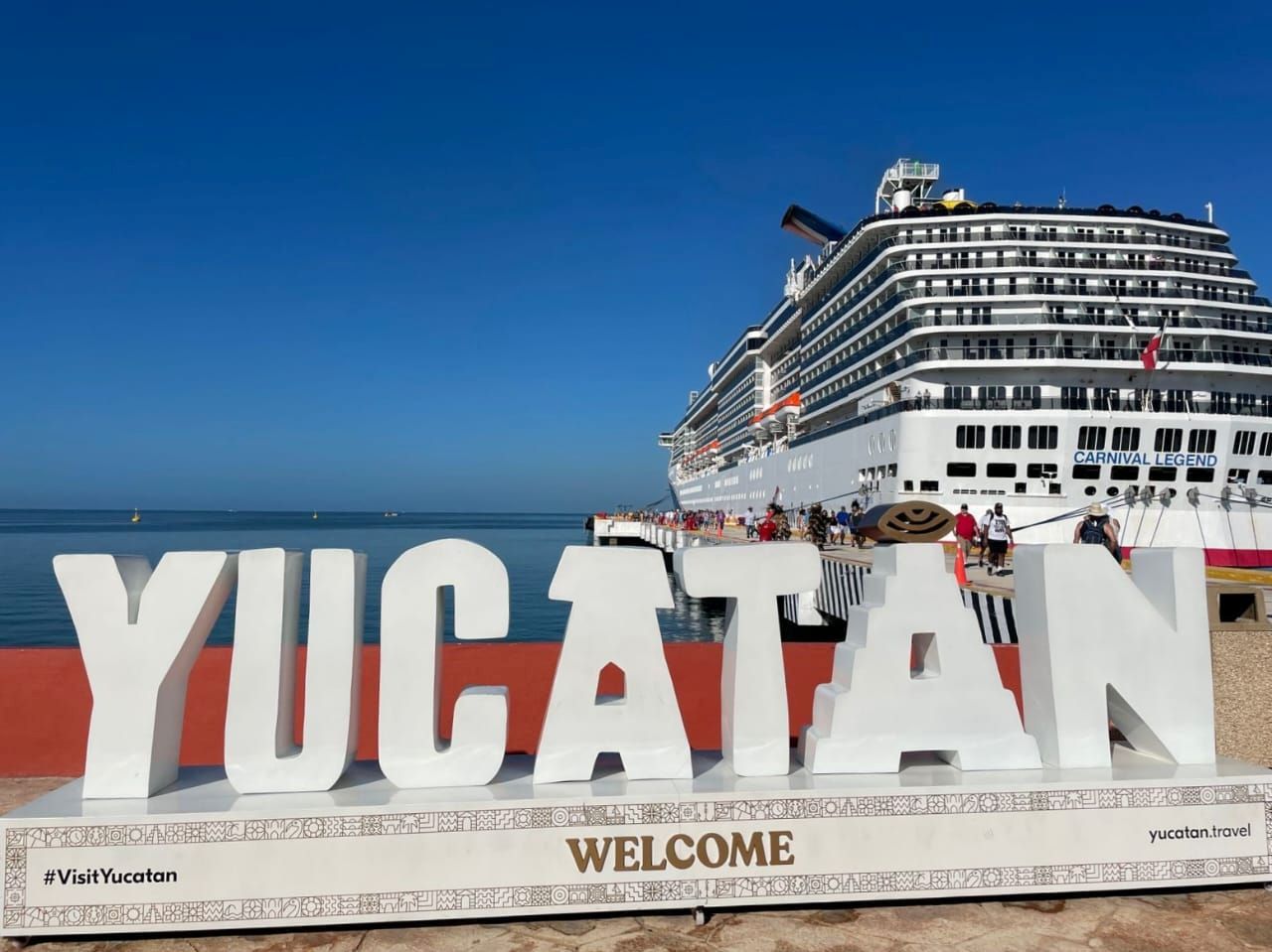 Carnival Legend coloca a Yucatán en la ruta internacional de cruceros