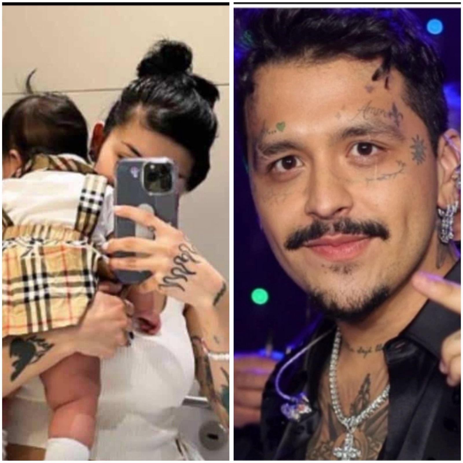 Christian Nodal asegura pagar una pensión millonaria para su hija Inti